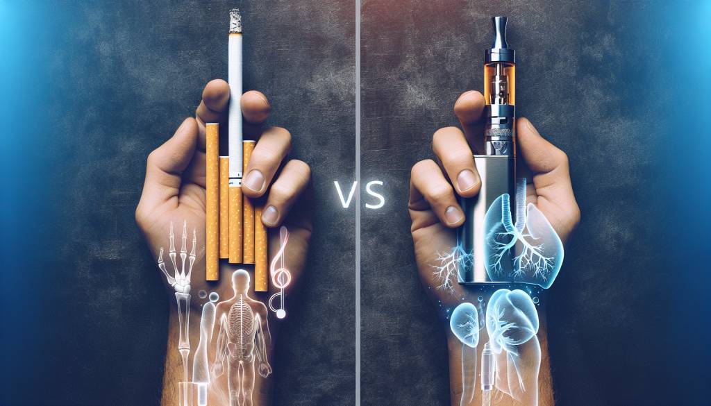 vaut-il mieux fumer ou utiliser e-cigarette ? Comparaison des risques pour la santé